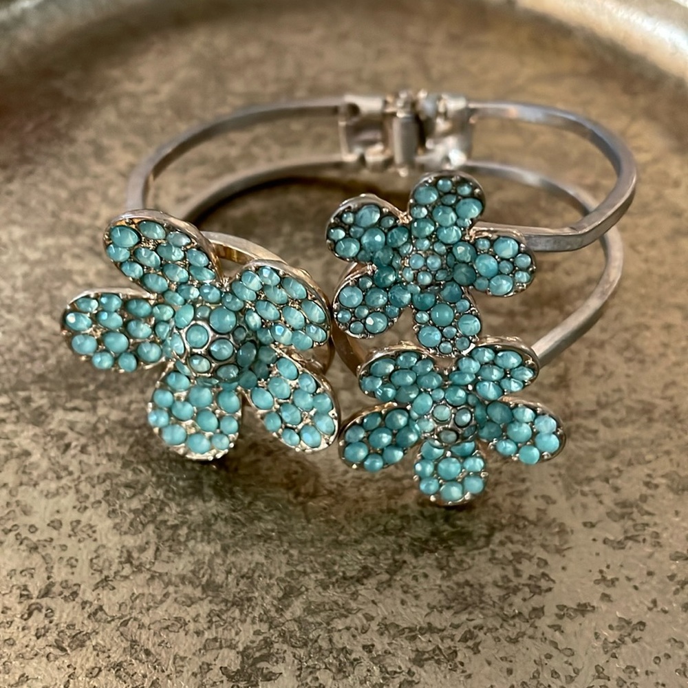 Turquoise Flower Bracelet